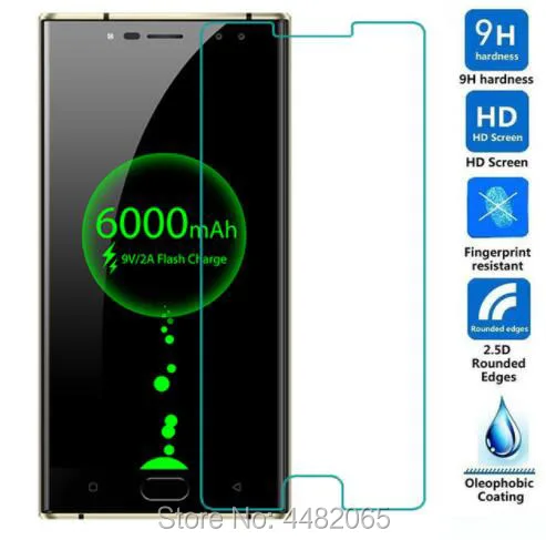 Защитное стекло для Oukitel K3 закаленное 2.5D 9H Взрывозащищенная защитная пленка ЖК