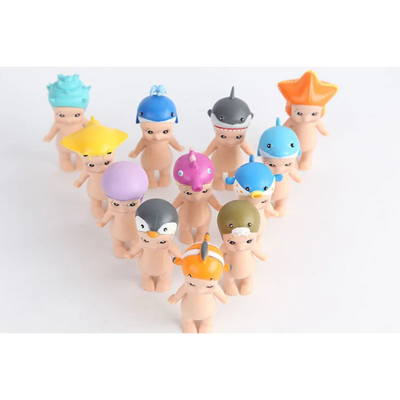 1 шт. экшн фигурка морского животного Sonny Angel игрушка 8 см кавайная Kewpie мини кукла