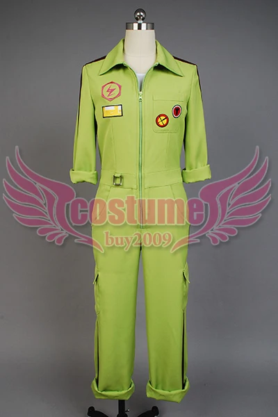 Костюм для косплея из аниме Super Dangan Ronpa 2 Danganronpa Kazuichi Souda комбинезон на Хэллоуин