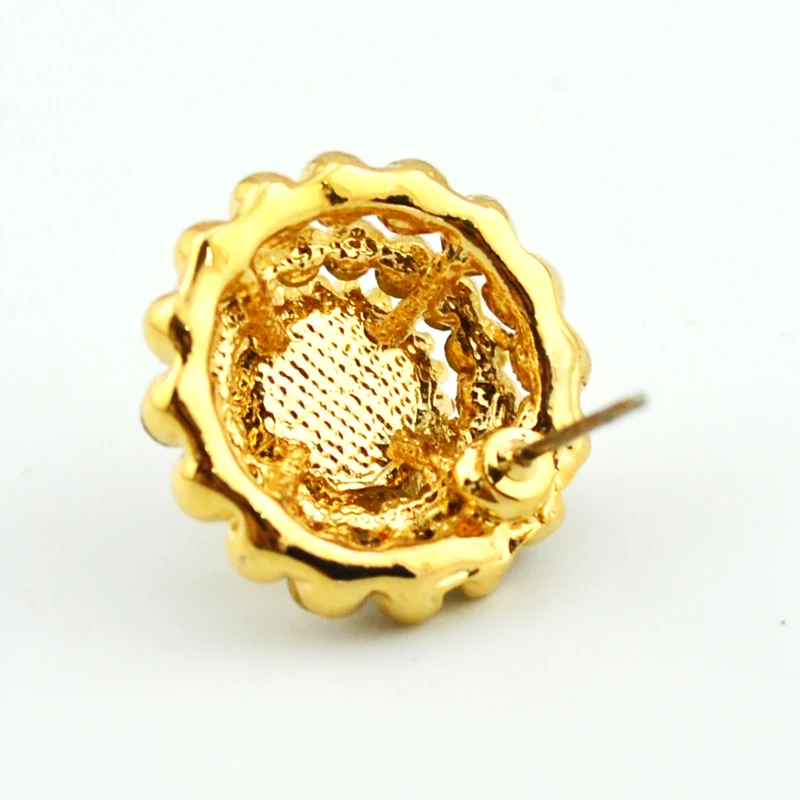 Новая мода прекрасная роза форме Для женщин хрустальные серьги украшения Новое