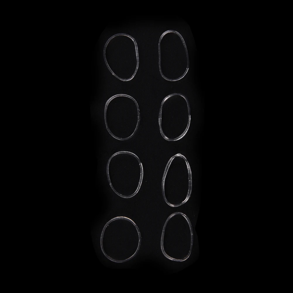 1000 шт. Прозрачный держатель для конского хвоста эластичная Женская повязка волос