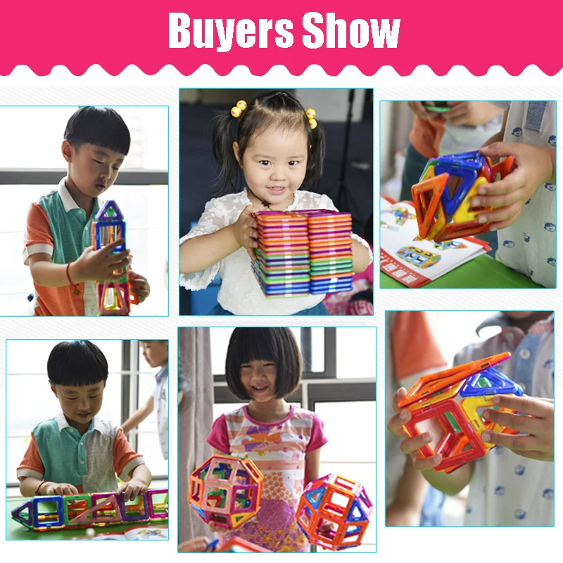 Vavis тови Регулярное/большой Магнитный конструктор строительство комплект Магнит