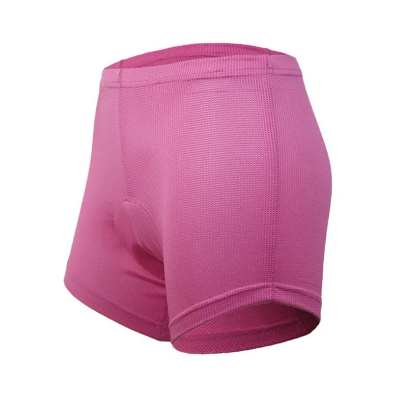 Велосипедное нижнее белье для женщин розовые спортивные велосипедные шорты с