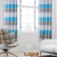 flying curtains for window living room the bedroom striped nordic modern curtain decor customized made natural polyester drapes