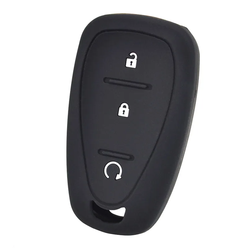 Силиконовый чехол для ключа дистанционного управления Chevrolet Spark Equinox Cruze Trax Malibu