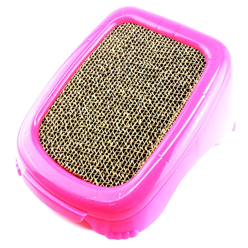 Новая игрушка для домашних животных кошачья Когтеточка из гофрированного