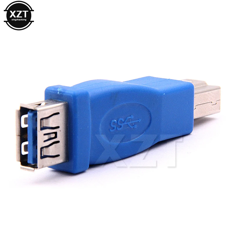 1 шт. Высокое качество USB 3 0 тип A разъем типа B адаптер USB3.0 конвертер AF to BM |