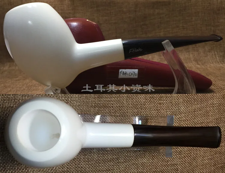FBK. C080 тончайший блок Турецкая Meerschaum труба от master Fikri Baki трубка для курения табака
