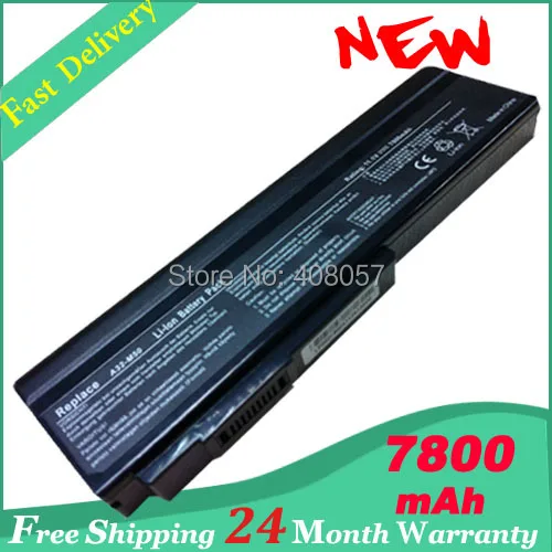 Аккумулятор 7800 мАч для ASUS N43 N43J N43JF N43JM N53 N53D N53DA N53J N53JF N53JG N53JL N53JN N53JQ M60JV M60VP M60W |