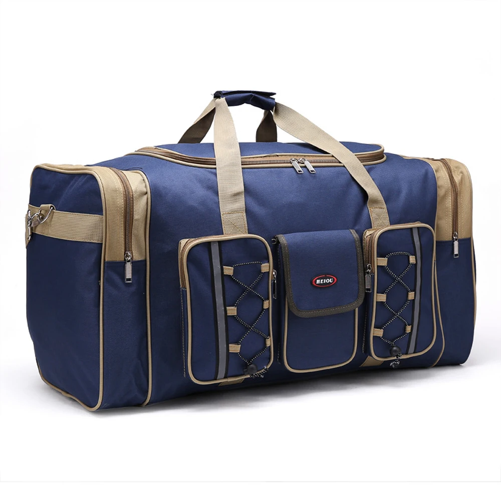 

Fishing Bag Large Capacity 70L Multifunctional Reel Bag Backpack Outdoor Fishing Tackle Bag Lure Trays Boxes 65*30*35 cm