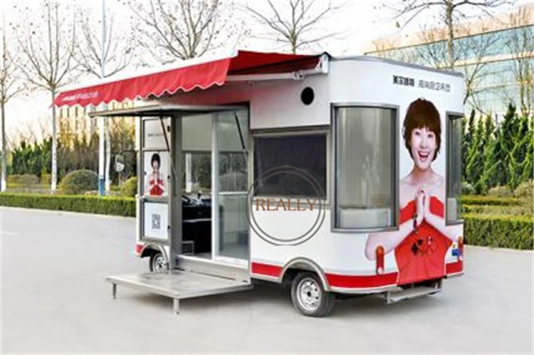 4600 мм Мобильная электрическая тележка для мороженого грузовик фаст фуда со