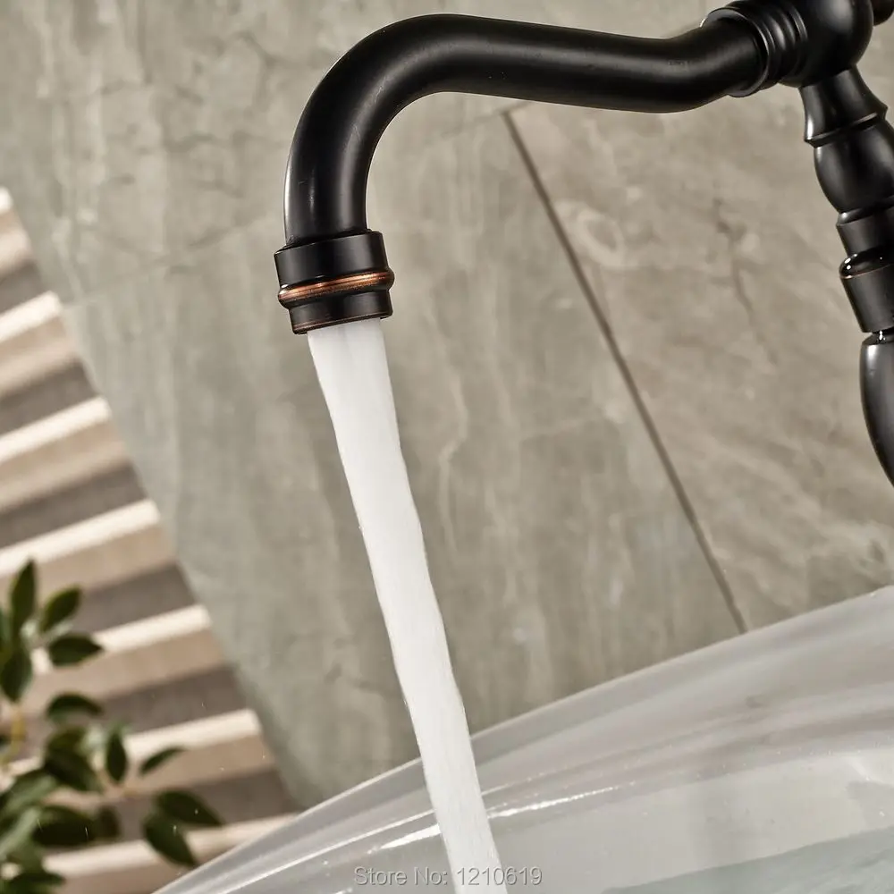 Uythner новый европейский стиль смеситель для раковины масло потертая бронза кран