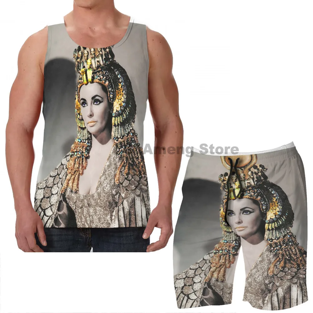 Майка с забавным принтом для мужчин и женщин пляжные шорты жилет без рукавов