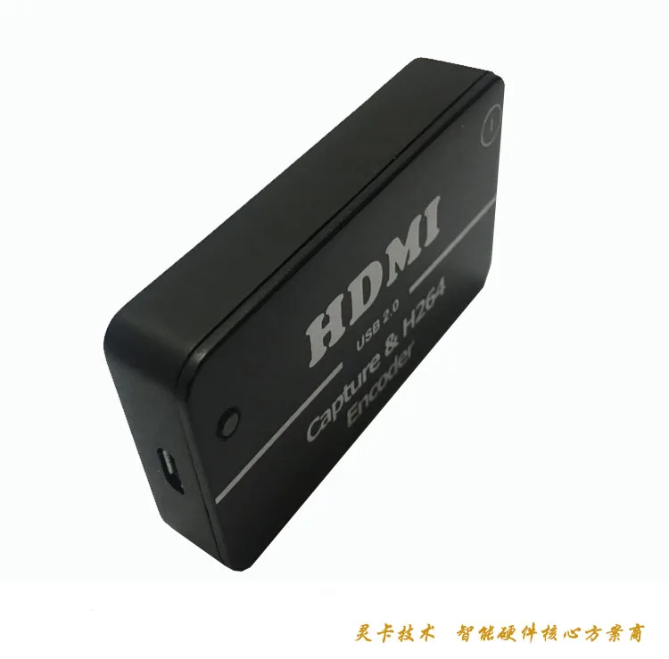 Free Driver HDMI Video Capture Card USB2.0 HDMI-compatible A/V Live Streaming Recorder Device 1080P 60fps HD Video Encoding Card
