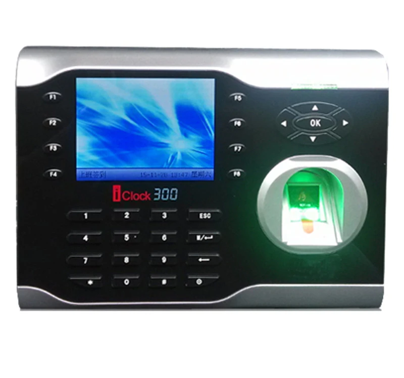 ZK 8000 отпечатков пальцев TCP/IP посещаемость времени терминал с перфорацией карты