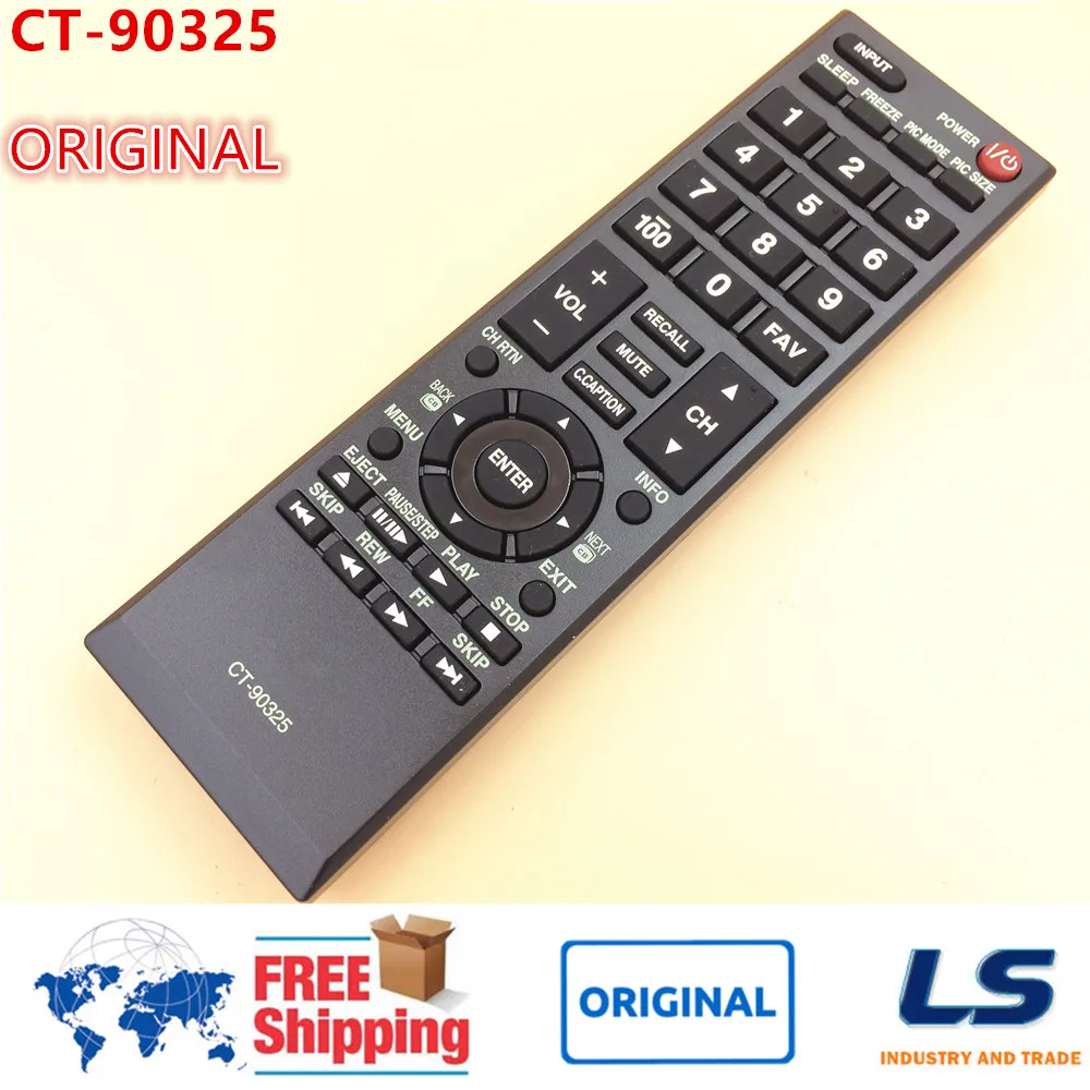 

ORIGINAL REMOTE CONTROL CT-90325 FOR TOSHIBA LCD TV 32C110U 40E210U 46G310U 55G310U 32C120UM 32C120U1 32C120UN 19AV600U 22AV600U