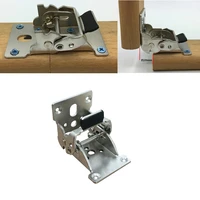 90 180 degrees self locking folding hinge table extension connector cabinet hinges furniture lift support hardware accessories