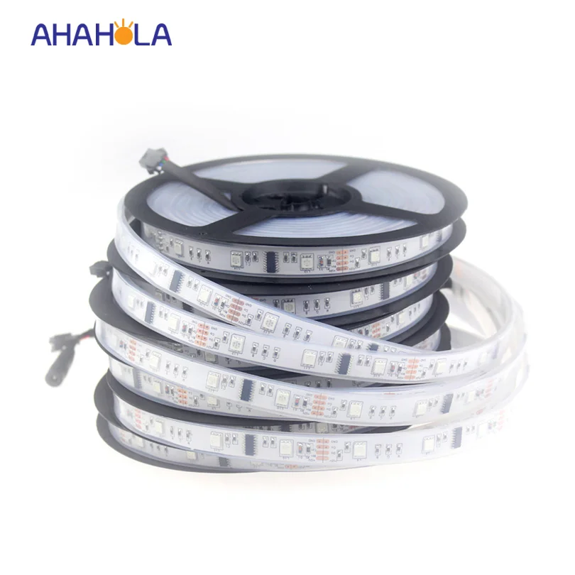 Цифровая лента постоянного тока 12 В lpd 6803 smd5050 rgb Светодиодная Адресуемая ic6803