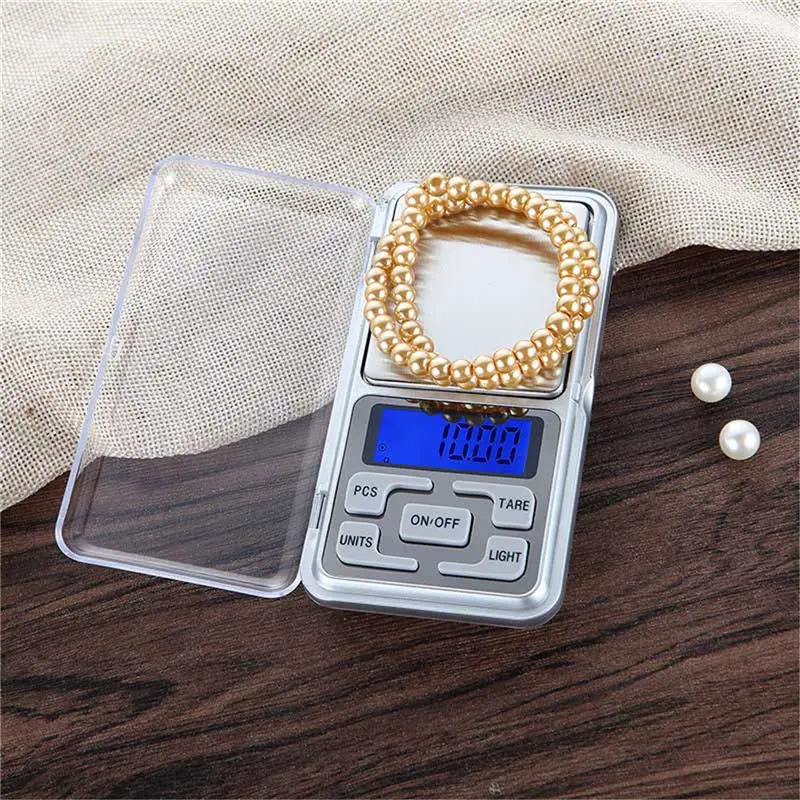 

Мини-весы с цифровым дисплеем, 200/500 г, 0,01 г