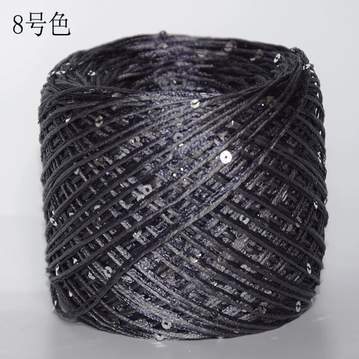 Новинка 250 г уникальный мерсеризованный хлопок с блестящей нитью skein Crafts толстая пряжа для вязания швейной нити, X3053
