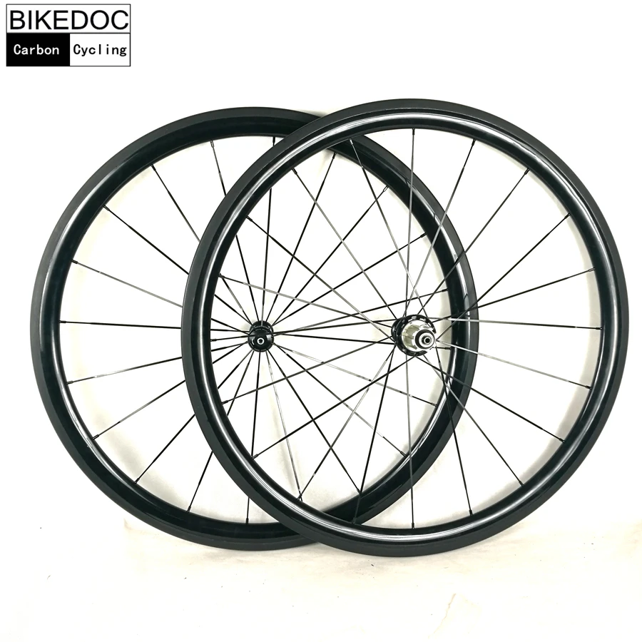 Карбоновые колеса BIKEDOC25MM ширина 700c для велосипеда легкие дорожные гоночного 38 мм