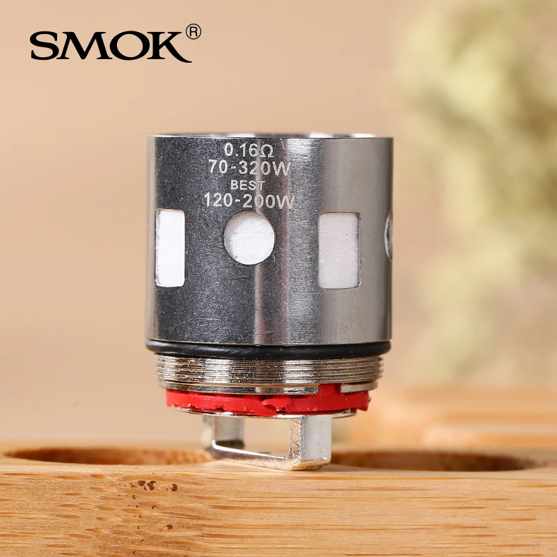 Оригинальная катушка атомайзера SMOK V12 3 шт. Q4/X4/T6/T8/T12 0 12 Ом/0 15 Ом 60 350 Вт для бака
