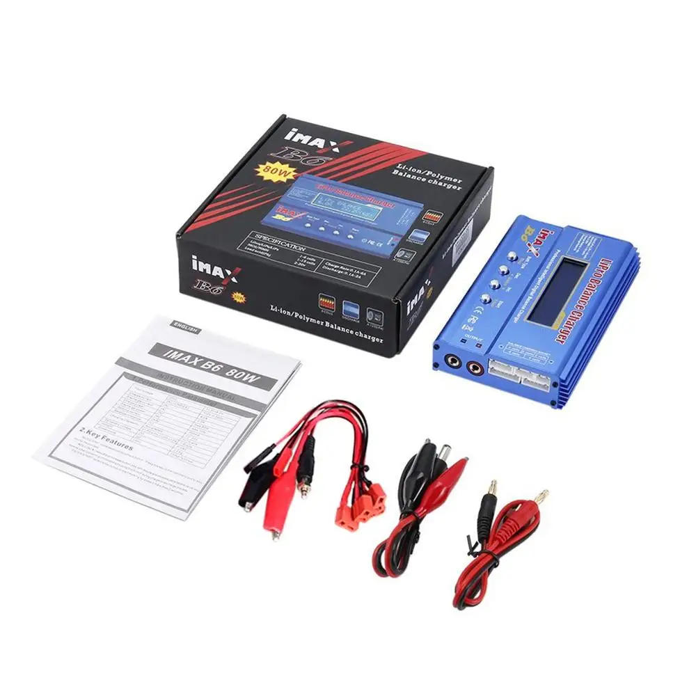 IMAX B6 зарядное устройство Lipo NiMh Li Ion Ni Cd Цифровое для радиоуправляемого баланса