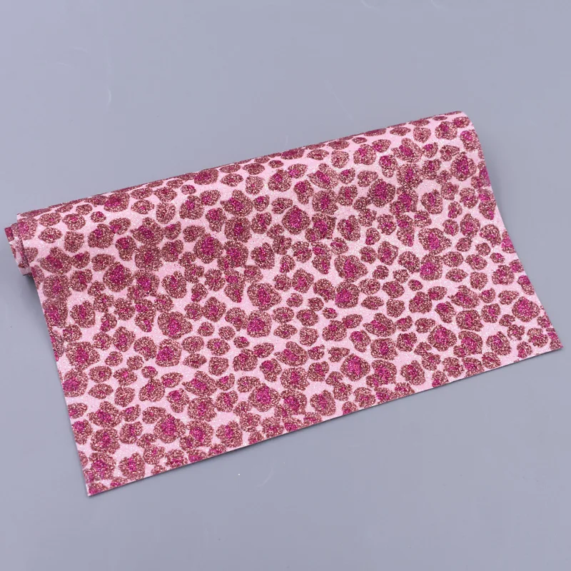 Искусственная кожа с леопардовым блеском 21 х29 см|Синтетическая кожа| |