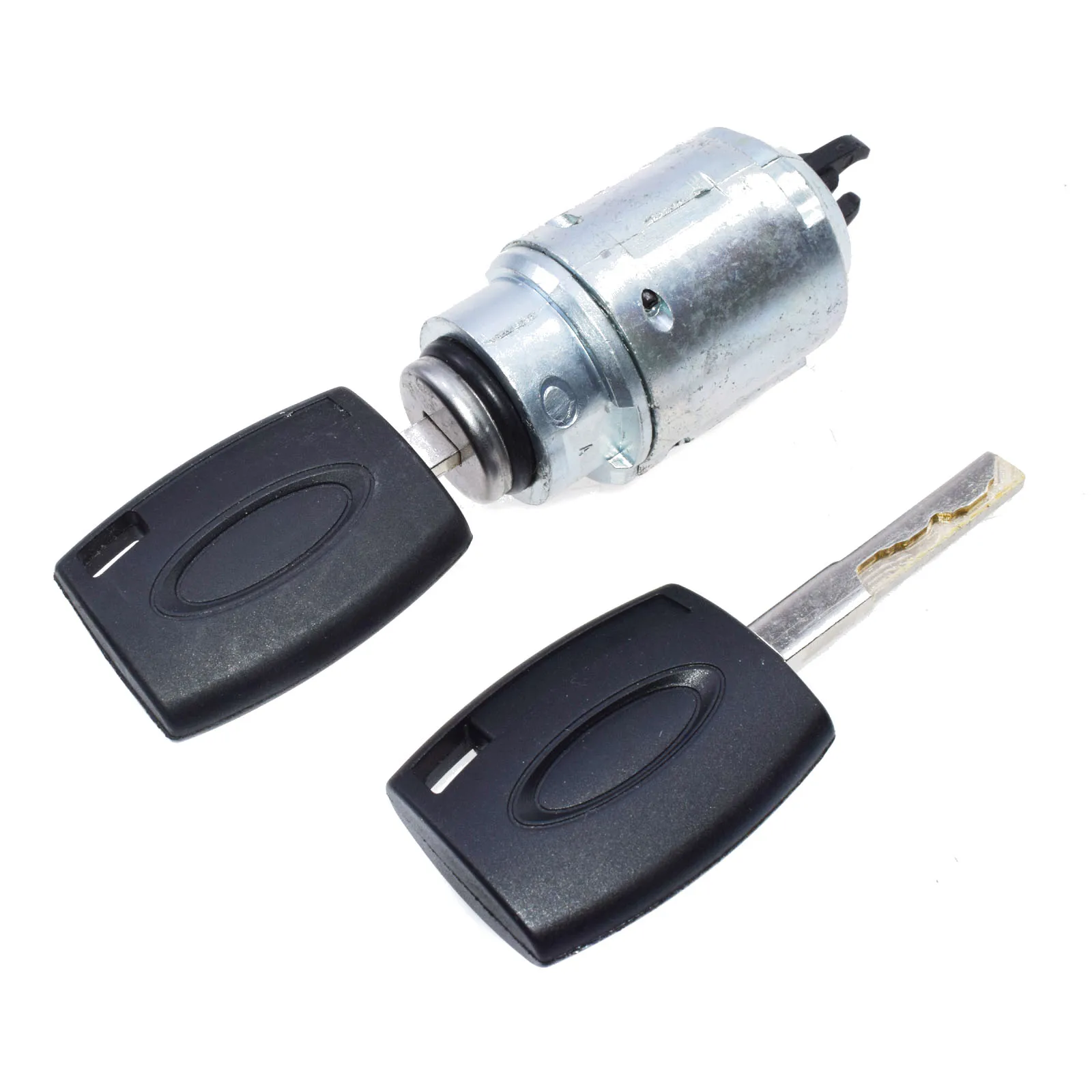 Smiling Way# замок для капота автомобиля 2 ключа для Ford для Focus II Mk2 2004-2012 OE# 4M5A A16B970 AB, 1355231, 4M5AA16B970AB - Цвет: part 001