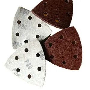 Петля для наждачной бумаги JANPSHION 93 мм Delta, 25 шт., для шлифования с зернистостью 60, 80, 120, 180, 240