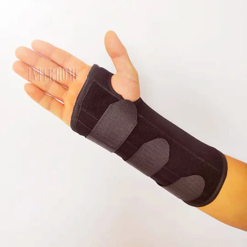 Медицинская Скоба для фиксации запястья поддерживающая шина применяется к