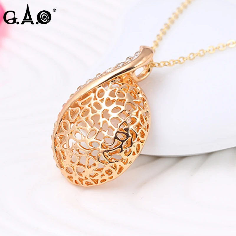 women jewelry set rhinestone hollow statement necklace and earrings sets parure bijoux femme oorbellen hangers jewellery earing | Украшения