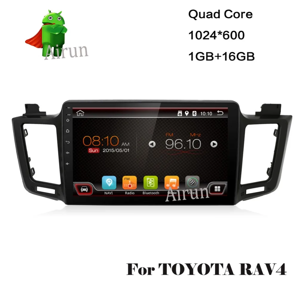 4 ядра автомобильный dvd плеер Android 6 0 для Toyota RAV4 2013 с 16G Интернет памяти gps