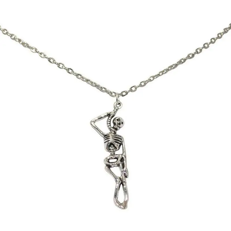 Женское Ожерелье-чокер с подвеской в виде черепа | Украшения и аксессуары