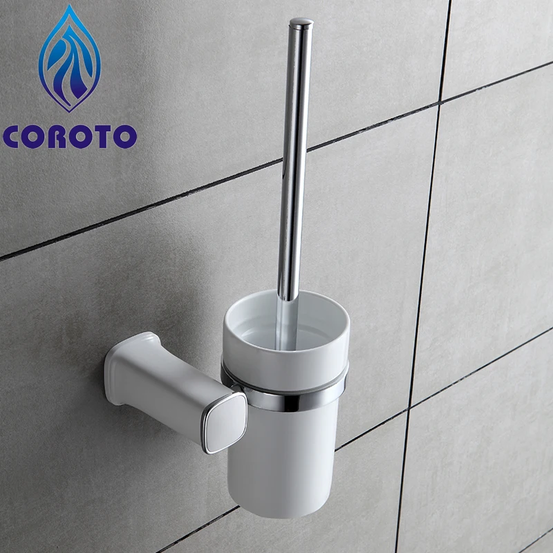 Аксессуары для ванной комнаты приспособление держатель туалетной щетки