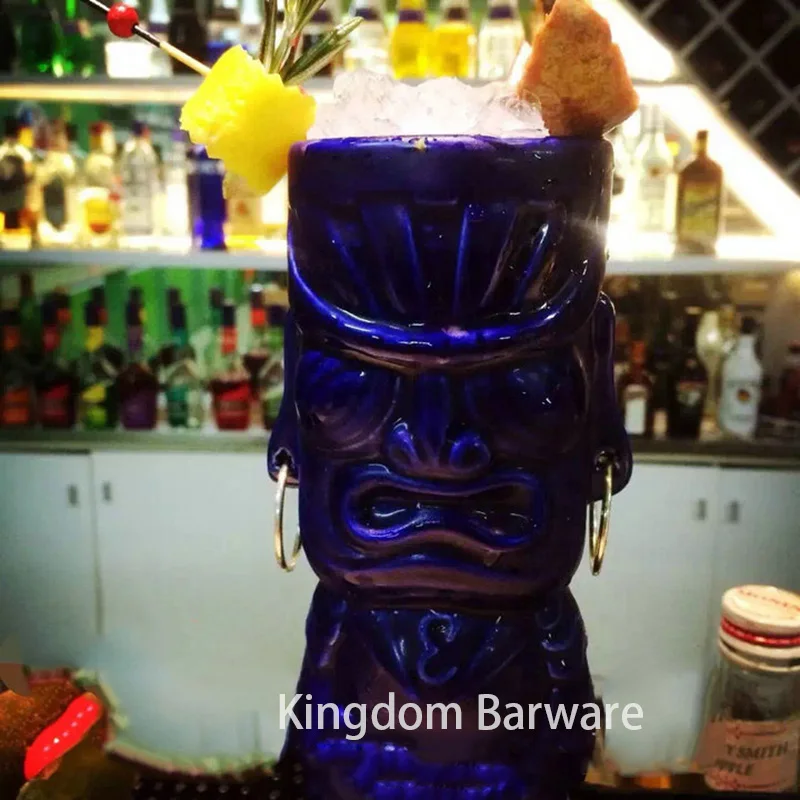 Tiki-кружки Коктейльная чашка кружка для пива и вина керамические кружки Tiki
