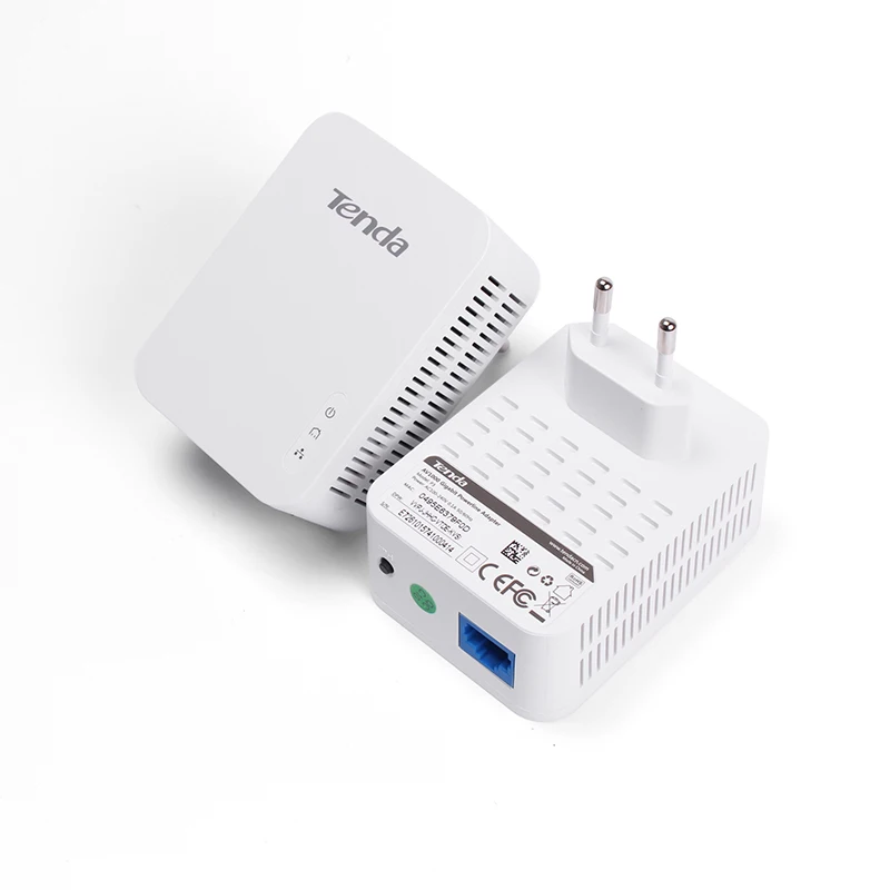 Tenda PH3 1000 Мбит/с ПЛК Powerline ЕС Plug сетевой адаптер Комплект Gigabit Ethernet HomePlug|gigabit