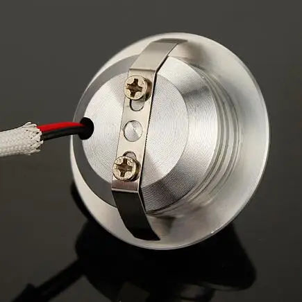 Crystal LED Mini Downlight 110-220V 1W 3W 45MM White Black Golden Silvery Indoor Living Room Bar Decoration Lamp | Лампы и освещение