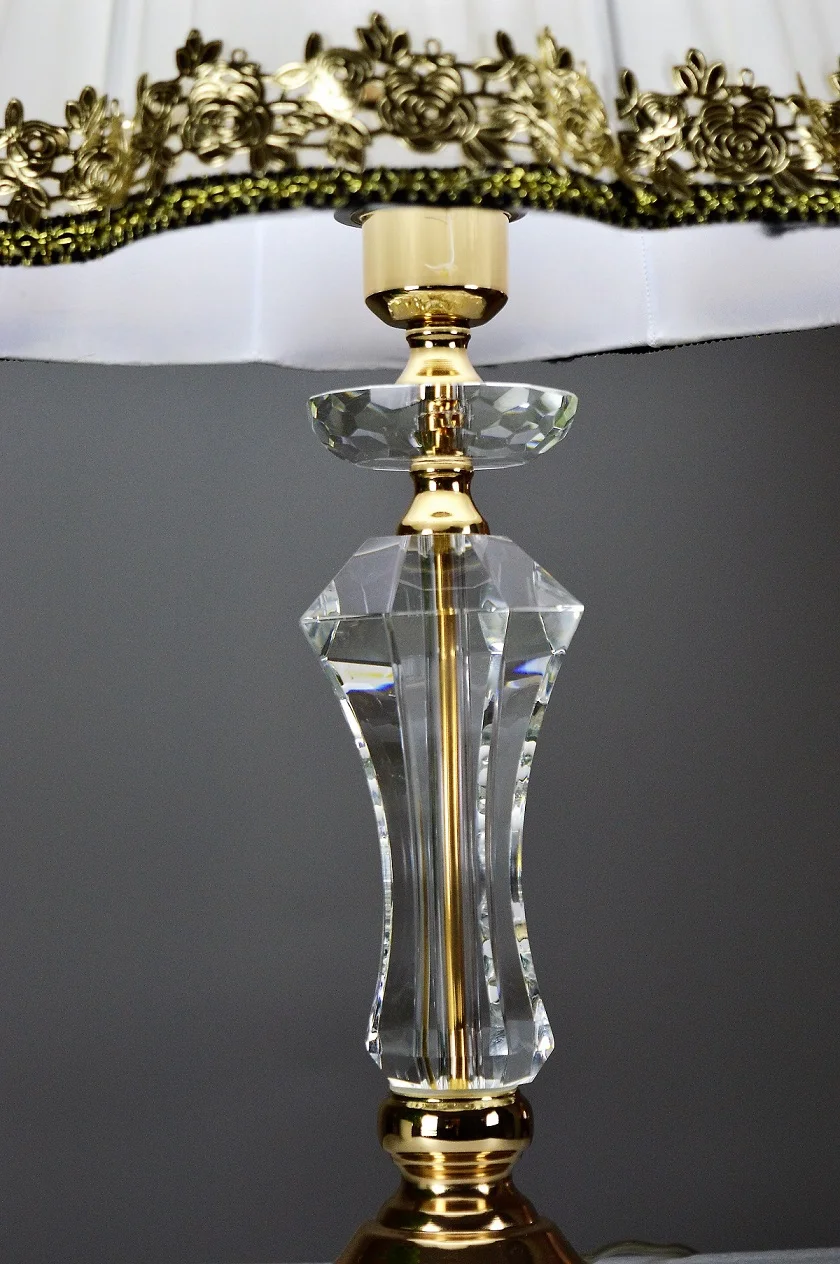 Современные хрустальные настольные лампы роскошные современные прикроватные