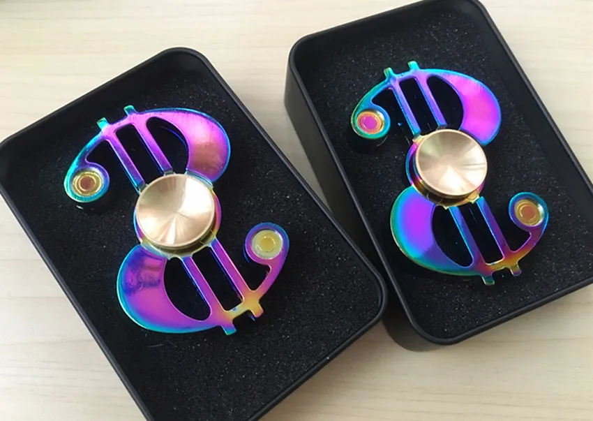 Новый сша/Красочный Руки Непоседа Spinner Игрушки EDC игрушки Ручной Счетчик