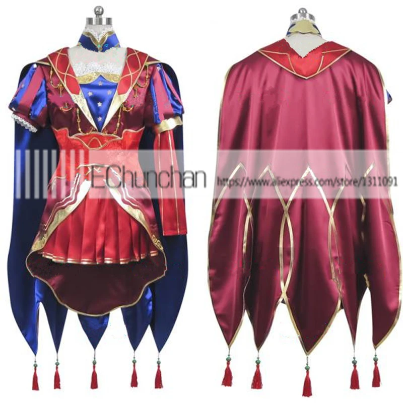 Fate Grand Order праздничное платье леонидо да Винчи карнавальный костюм на Хэллоуин |