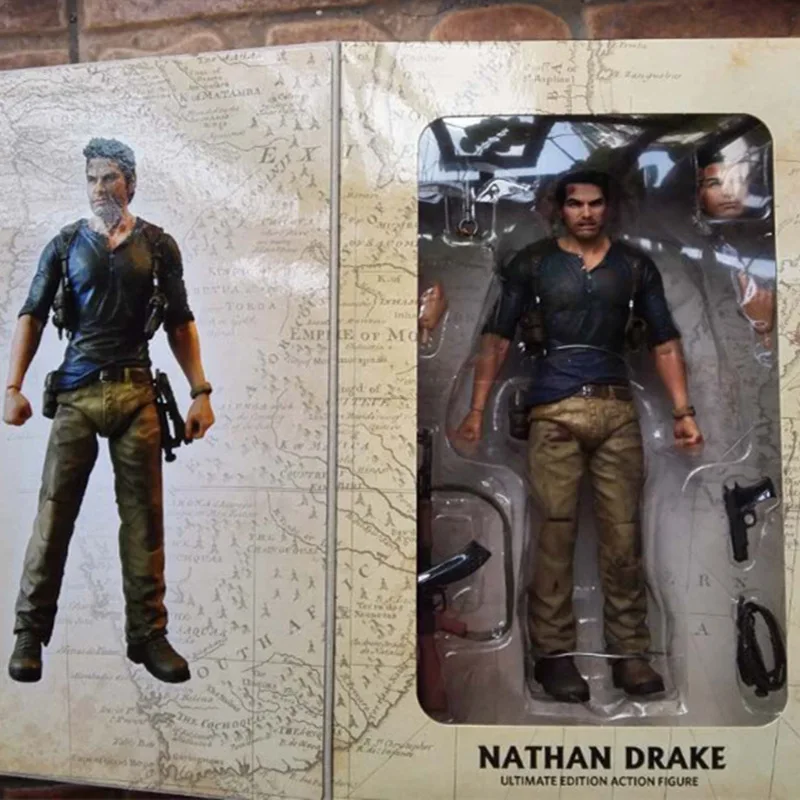 Аниме игра unchared Sir Francis Drake Circle коллекционное издание Натан Дрейк 16 см ПВХ фигурка