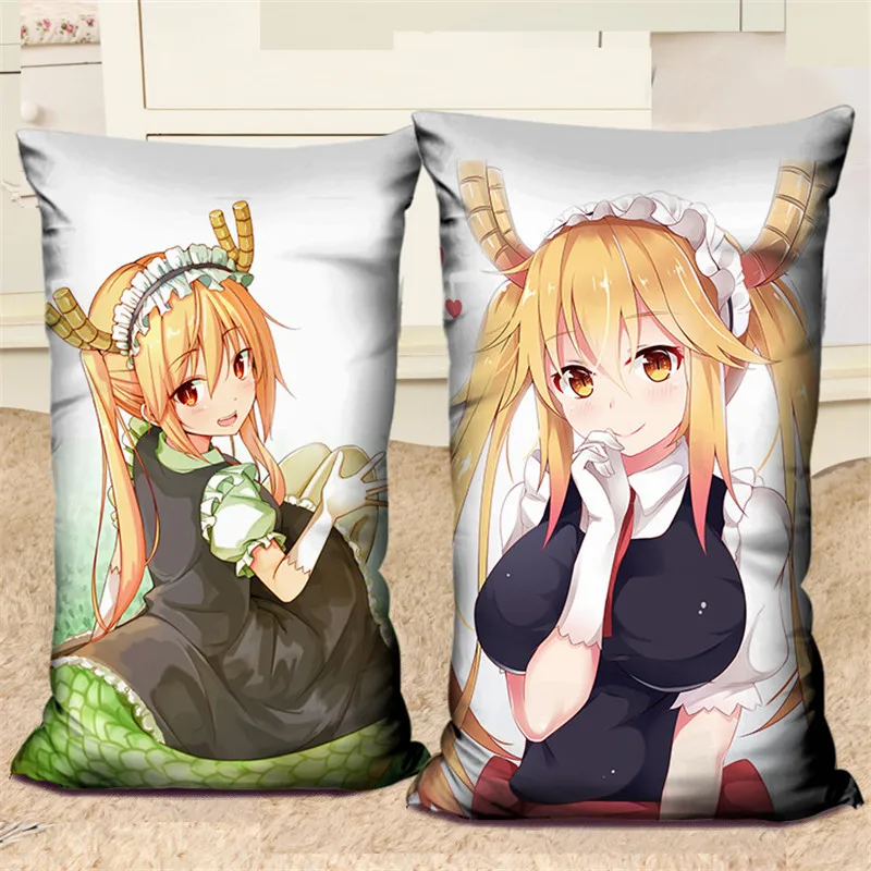 Amellor 40x60 см Декоративные подушки Kobayashi san Chi no Maid Dragon мультяшная Подушка Мягкая