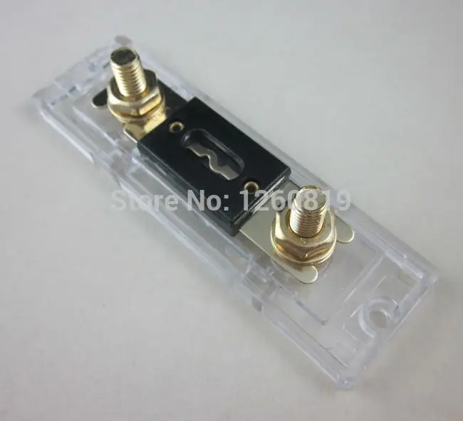 Автомобильный стерео аудио встроенный ANL держатель 0 2 4 датчик + 200A Amp позолоченный