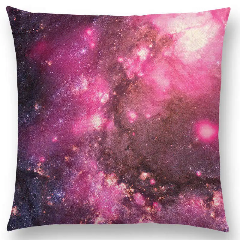 Чехол для подушки с изображением звездного неба|cushion cover|throw pillow casesspace cushion |