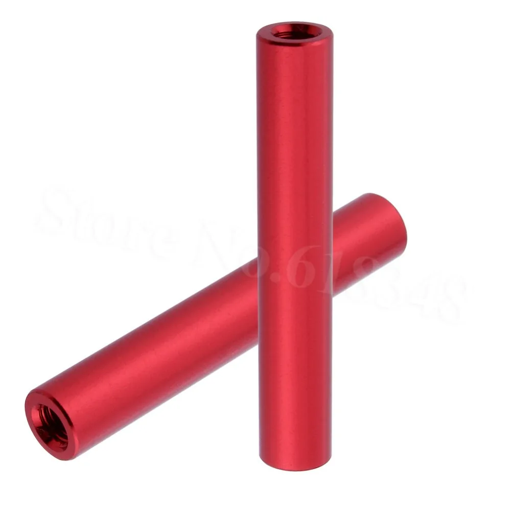 100 шт. алюминиевая стойка M3x10mm 15 мм 20 30 35 40 50 круглая Колонка для радиоуправляемых