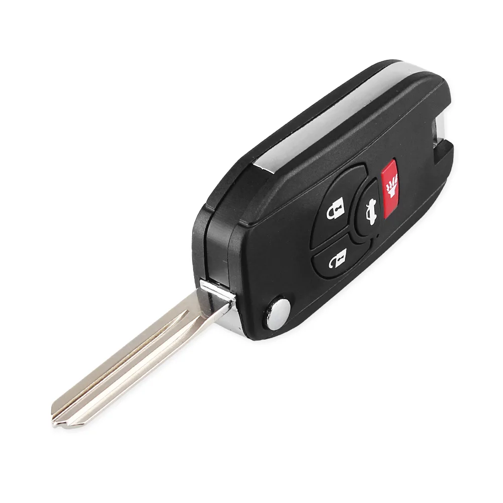 Сменный Чехол для автомобильного ключа брелока KEYYOU с 2/3/4 кнопками Nissan Versa Sentra Altima