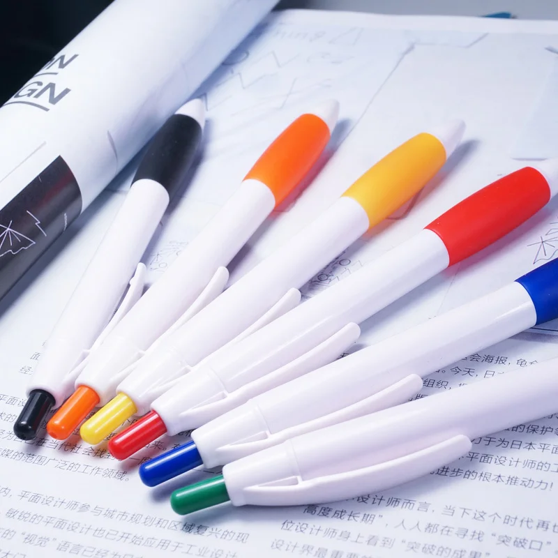 200 шт./лот Мягкие резиновые ручки для офиса шариковая ручка с логотипом