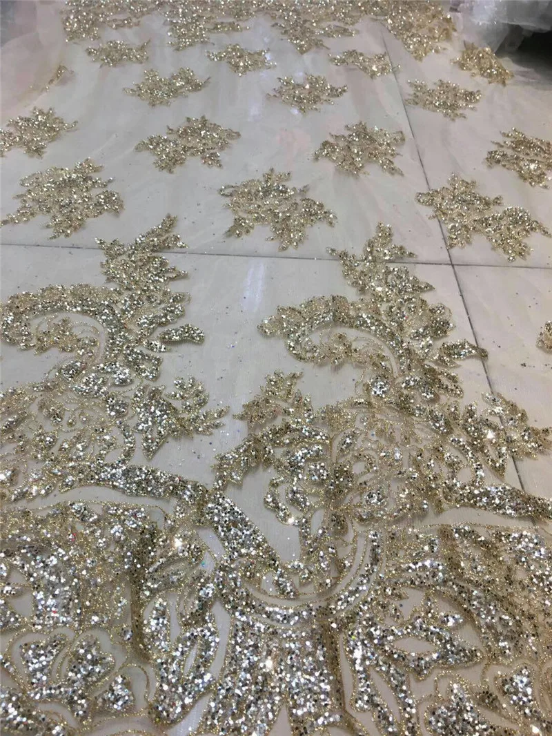 Тюлевое кружево с приклеенными блестками модная блестящая кружевная ткань в