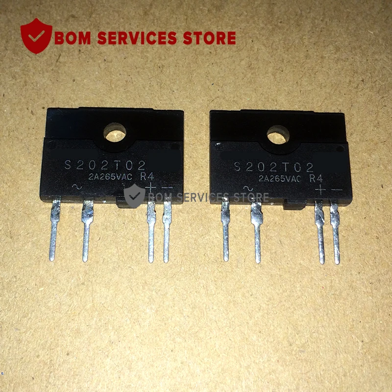 

Быстрая доставка 10 шт. S202T02 SSR реле SPST-NO 2A 80-240V